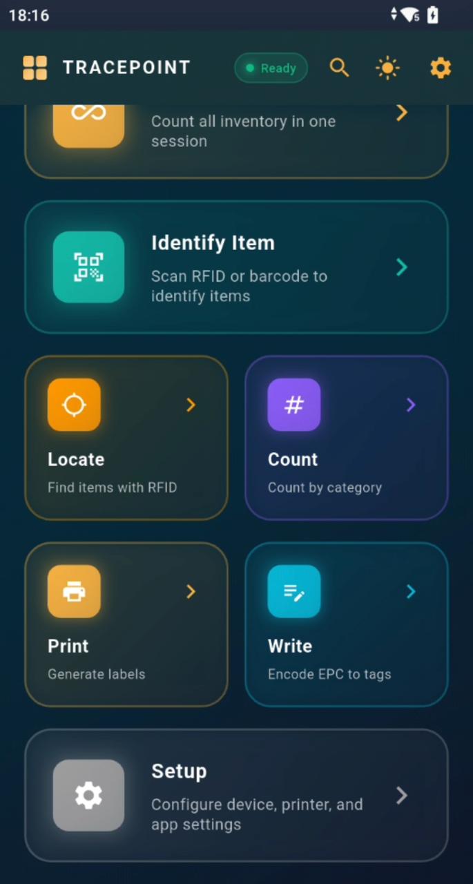 Home Screen Bottom